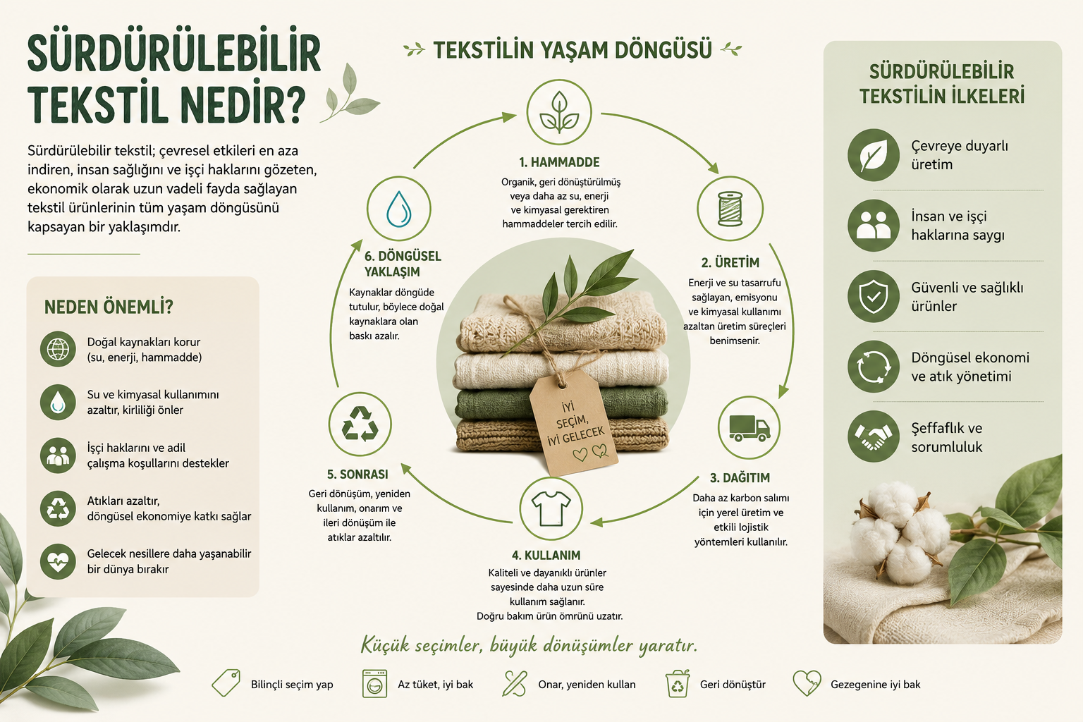 Sürdürülebilir Tekstil Nedir?