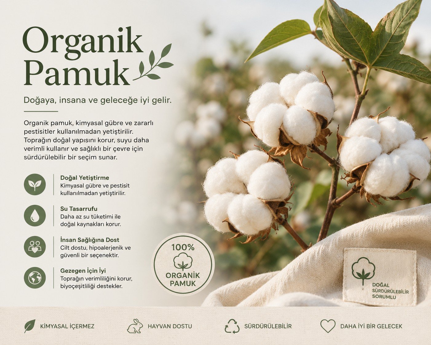 Organik Pamuk Nedir?